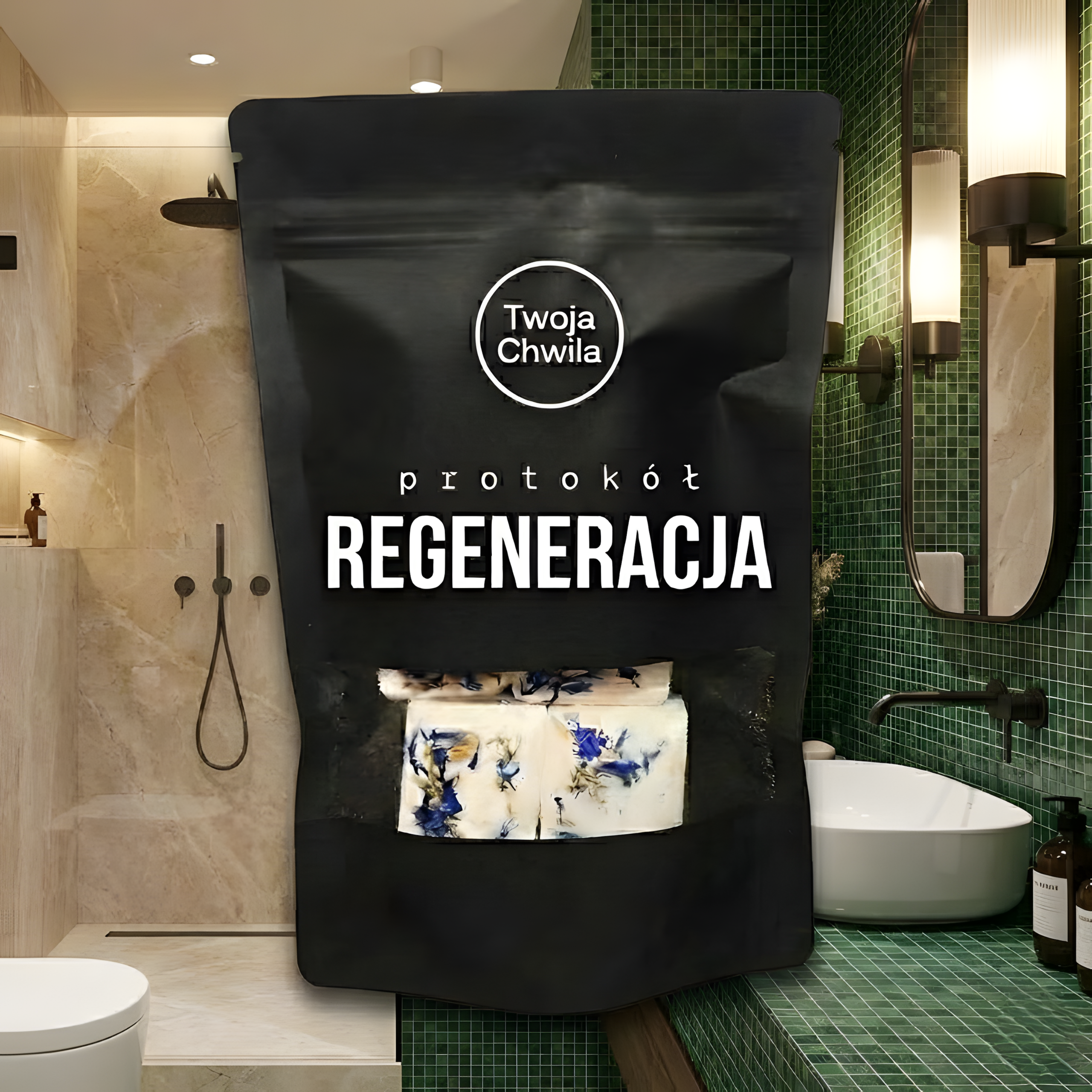 PROTOKÓŁ: REGENERACJA 7szt. (Parowa Aromaterapia Pod Prysznic)